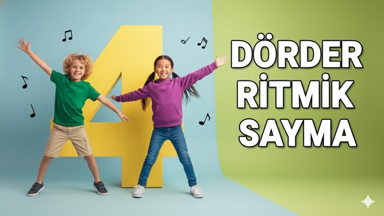 Dörder Ritmik Sayma | Ritimino