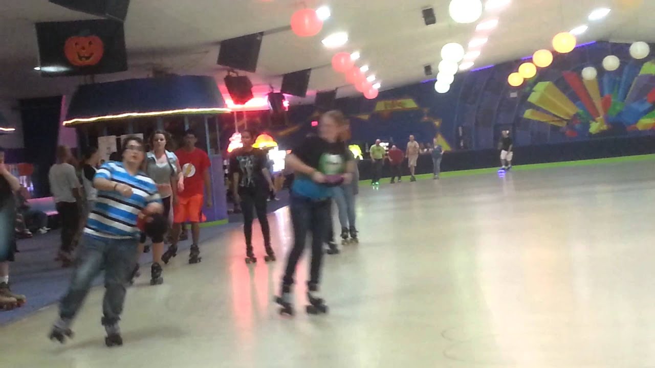 Shuffle skating at The Palace Skating Center in Ph