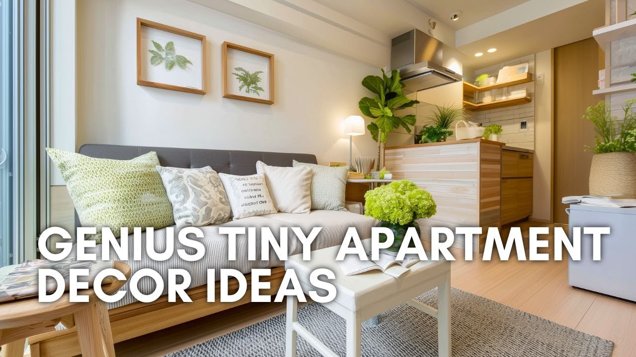 Genius Tiny Apartment Decor Ideas That Instantly Maximize Space & Make Small Homes Feel Huge