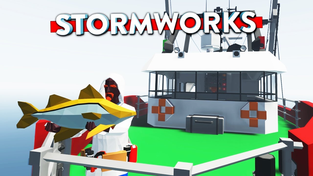 РЫБАЛКА в STORMWORKS ВЫШЛА ИЗ-ПОД КОНТРОЛЯ?
