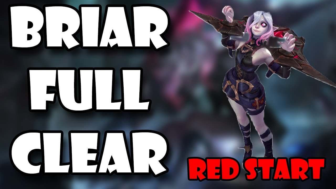 Briar Full Clear 3:20 Red Buff Start by L0ganJG