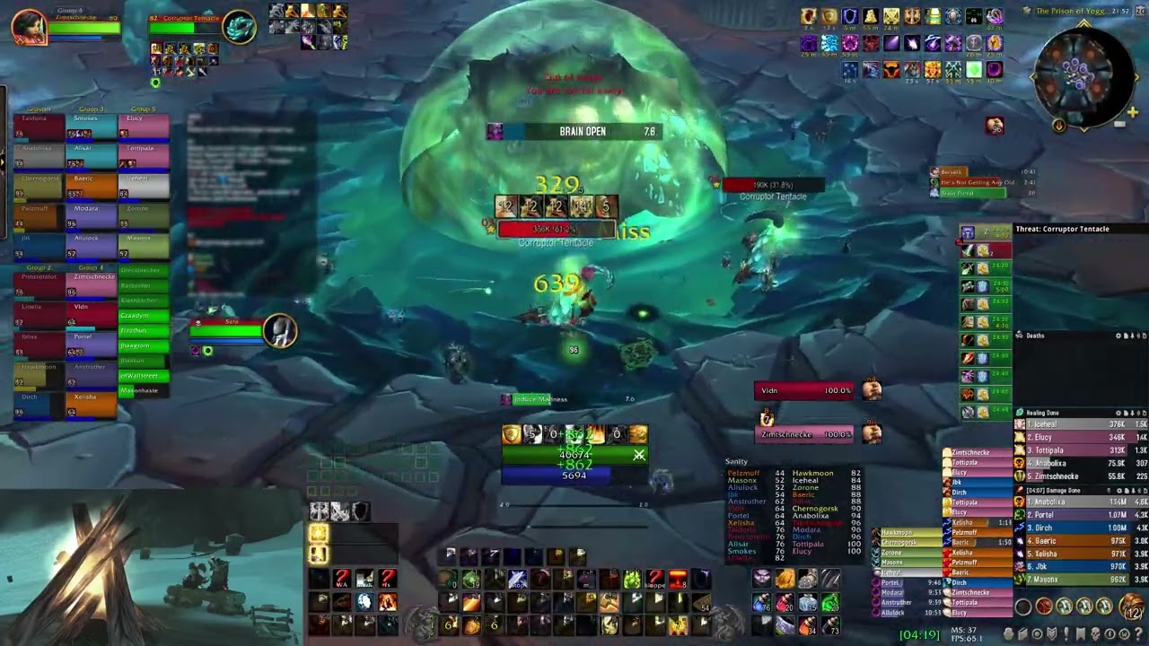 Yogg-Saron+0 25 World #48 Horizon@EU-Razorfen Prot Paladin MT PoV