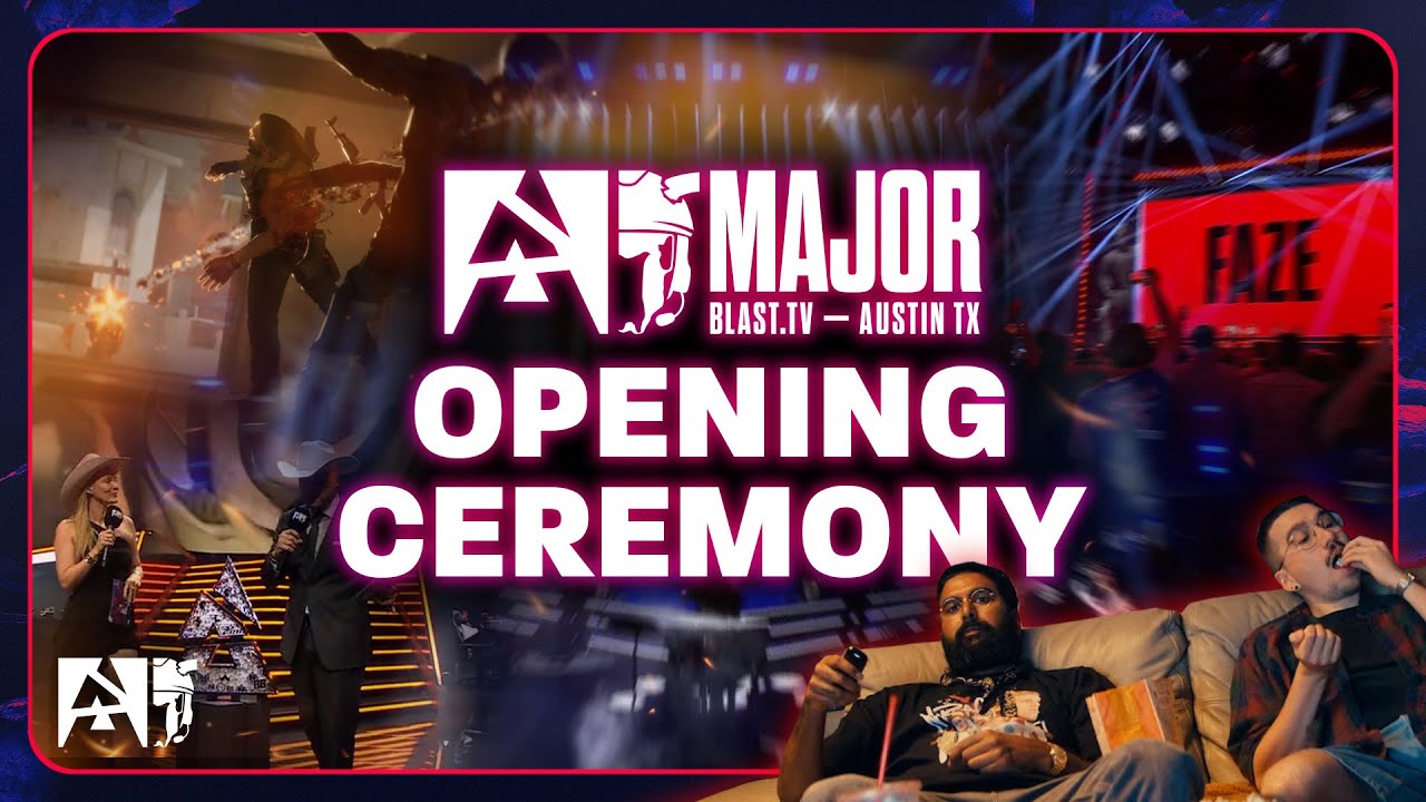 BLAST tv Austin Major 2025 Playoffs Opening Ceremony (ft. Scrawny, Launders, Sjokz and Stunna)