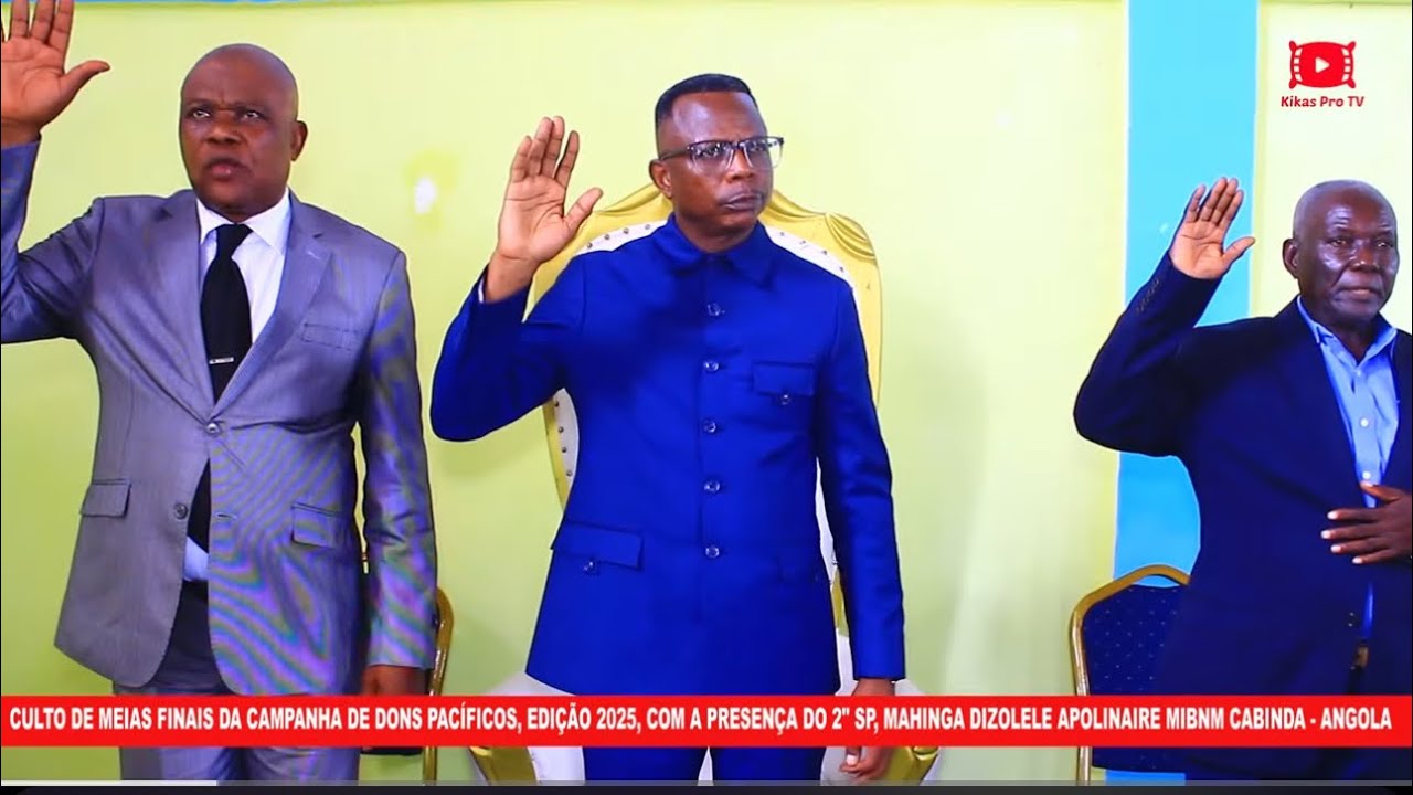 IBNM KCC Grande Culto Provincial em Cabinda: Demi-finale de Dons Pacifiques avec le 2ème SP P/Gika