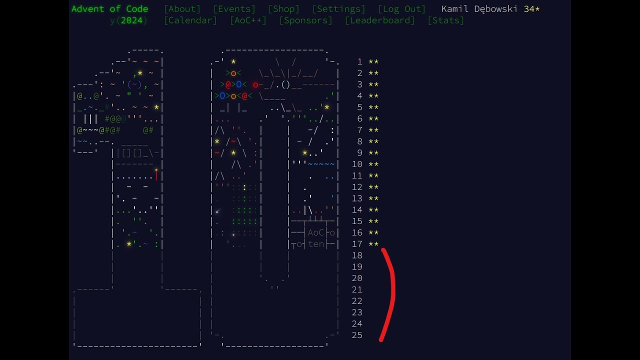 Advent of Code 2024 | Days 18-25 Live-coding