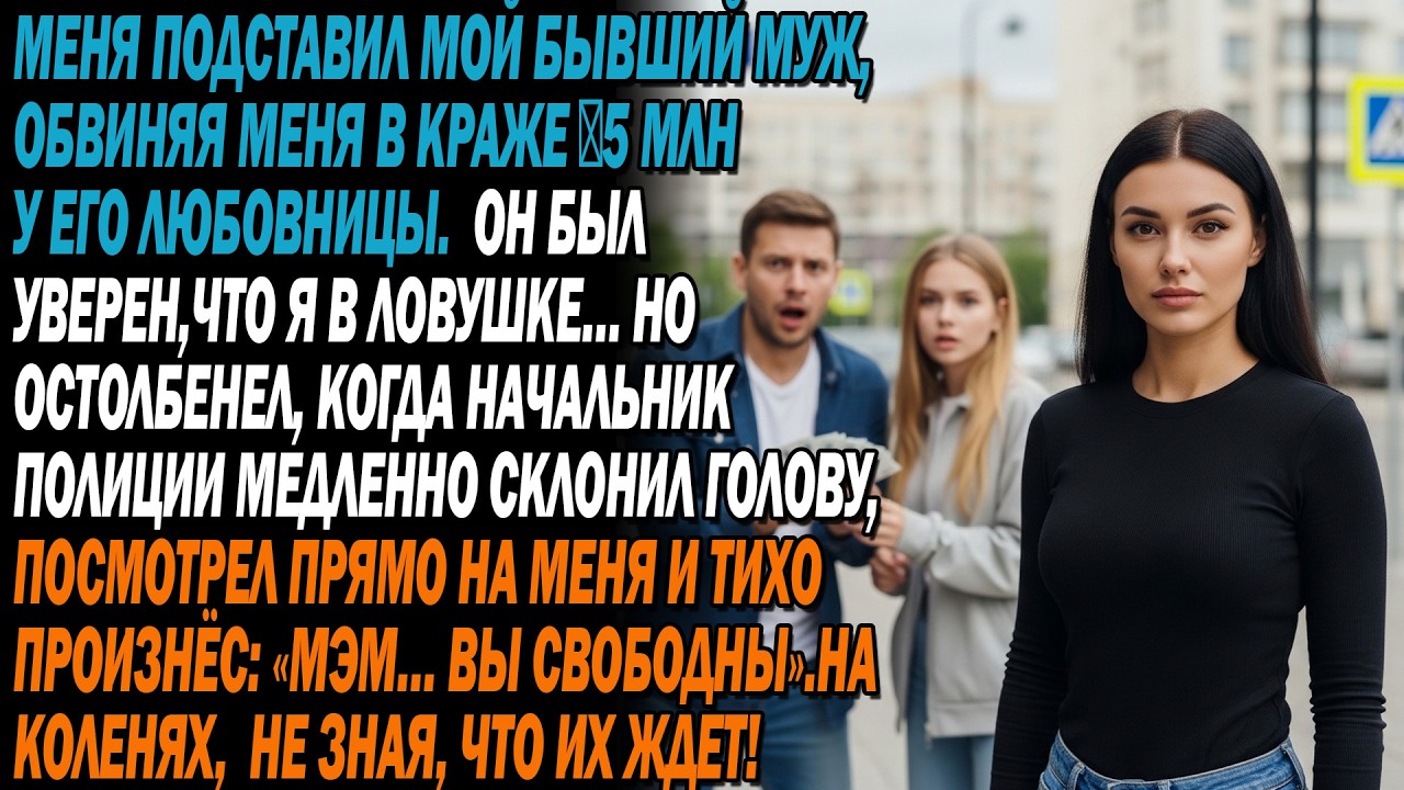 Бывший поймал меня за попыткой украсть 5 миллионов 😠 и застыл, услышав «Мэм» от начальника ..😳.