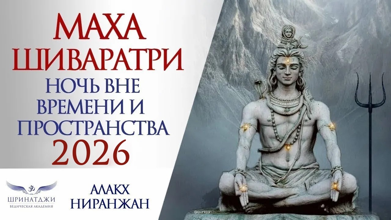 МАХАШИВАРАТРИ 2026 - Великая Ночь Шивы | Что это за праздник и как его правильно встретить