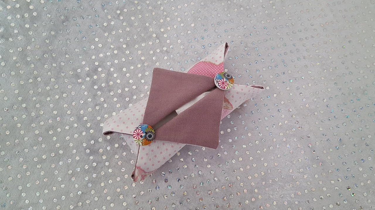 Tuto étui à mouchoirs en papier