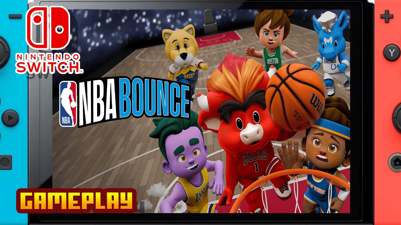 NBA BOUNCE &mdash; (Nintendo Switch 1) &mdash; Игровой процесс &mdash; 4K