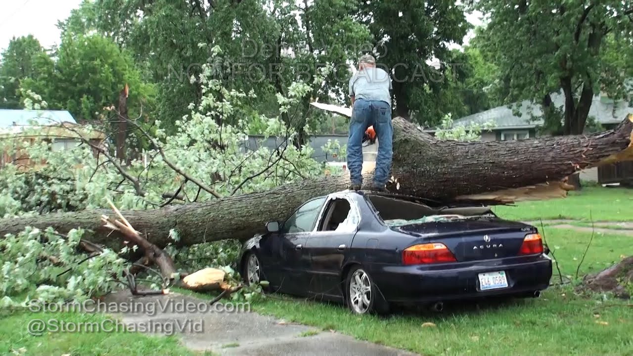 Massac County IL Severe Storm Damage Clean Up - 7/6/2016