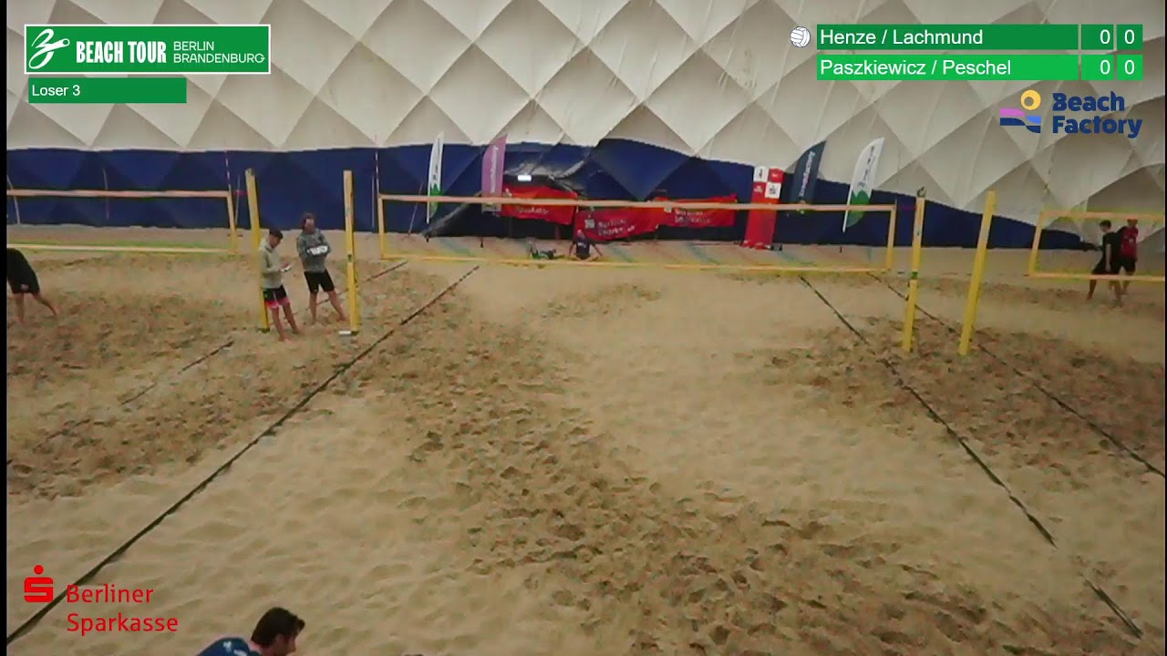 BF Berliner Sparkasse A+ Cup im BeachVBM - Halbfinale und Finale