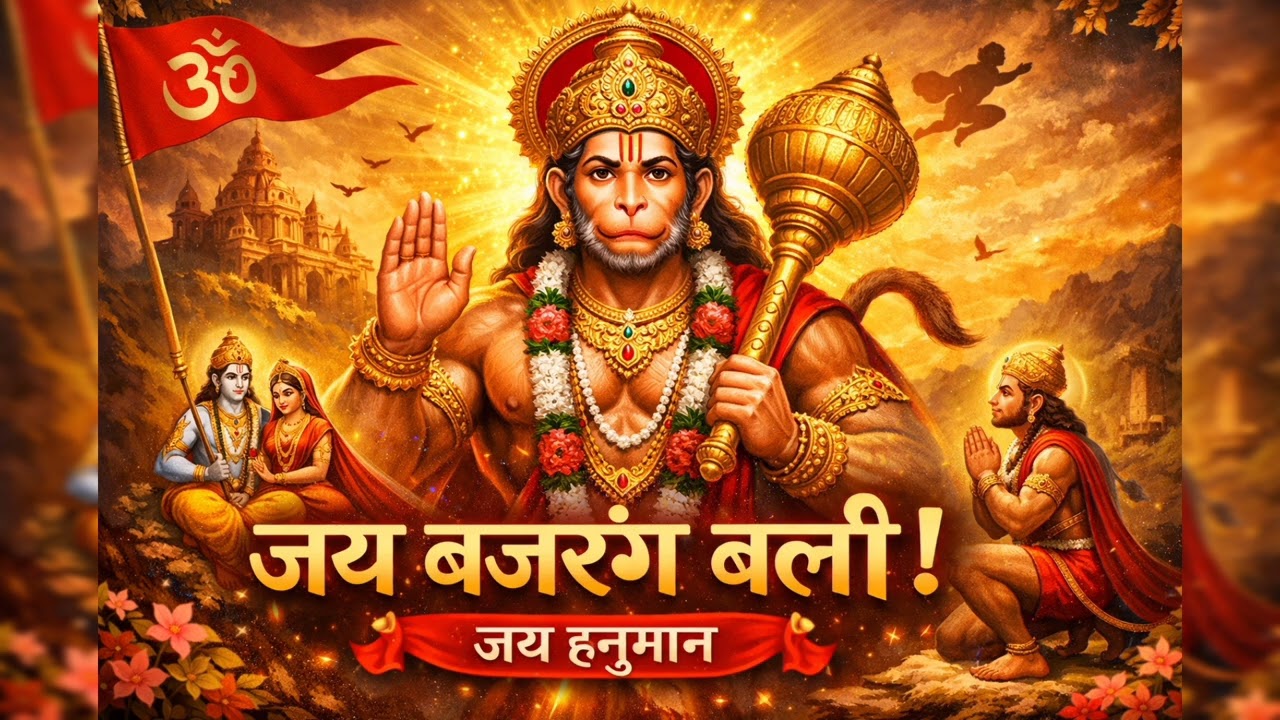 जय बजरंग बली | हनुमान जी का शक्तिशाली भजन | Hanuman Bhakti Song | Jai Hanuman Bhajan 2026🙏🚩🙏🚩