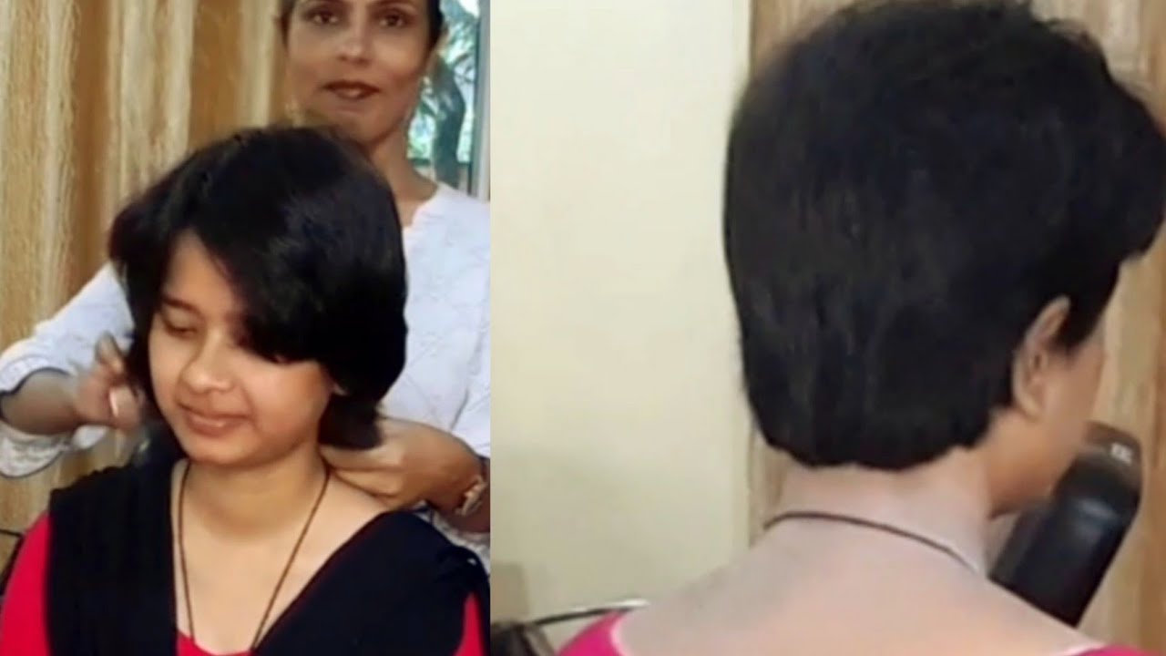 Boy Hair Cut | College girls | Easy Techniques | Step By step