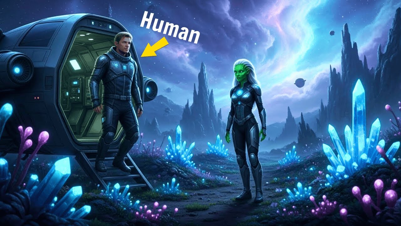 Everyone Abandoned This Alien Girl, Except the Human Soldier | HYF | Sci-Fi Stories