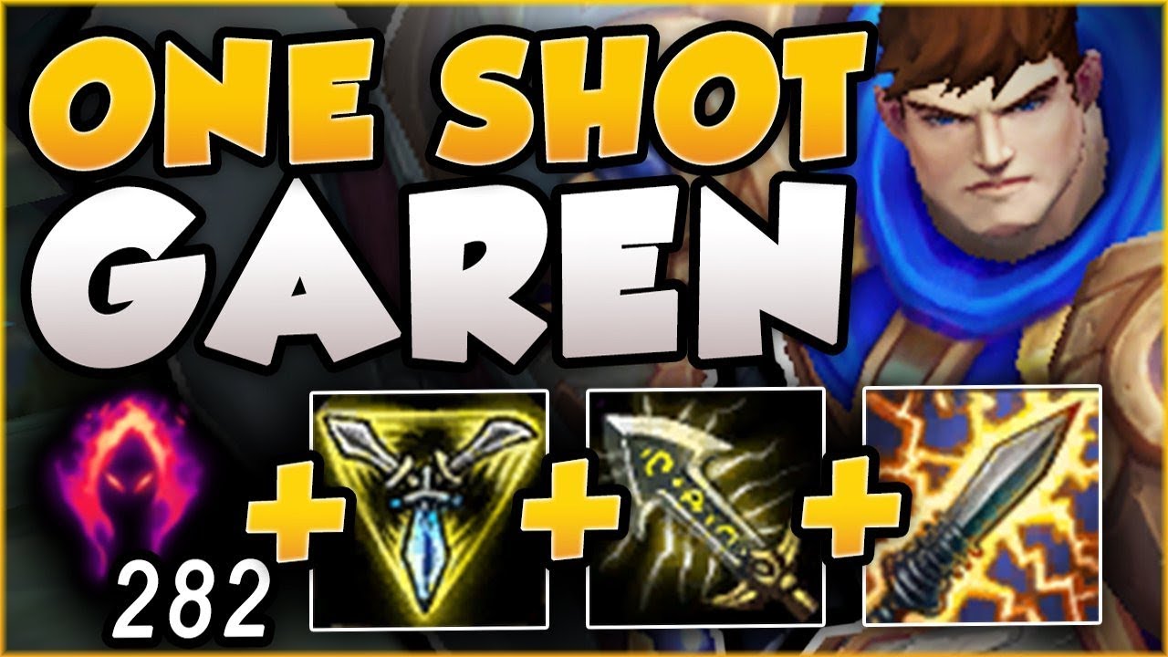 ONE GAREN Q = ONE KILL! DARK HARVEST GAREN IS TOO OP! GAREN SEASON 8 TOP GAMEPLAY! League of Legends