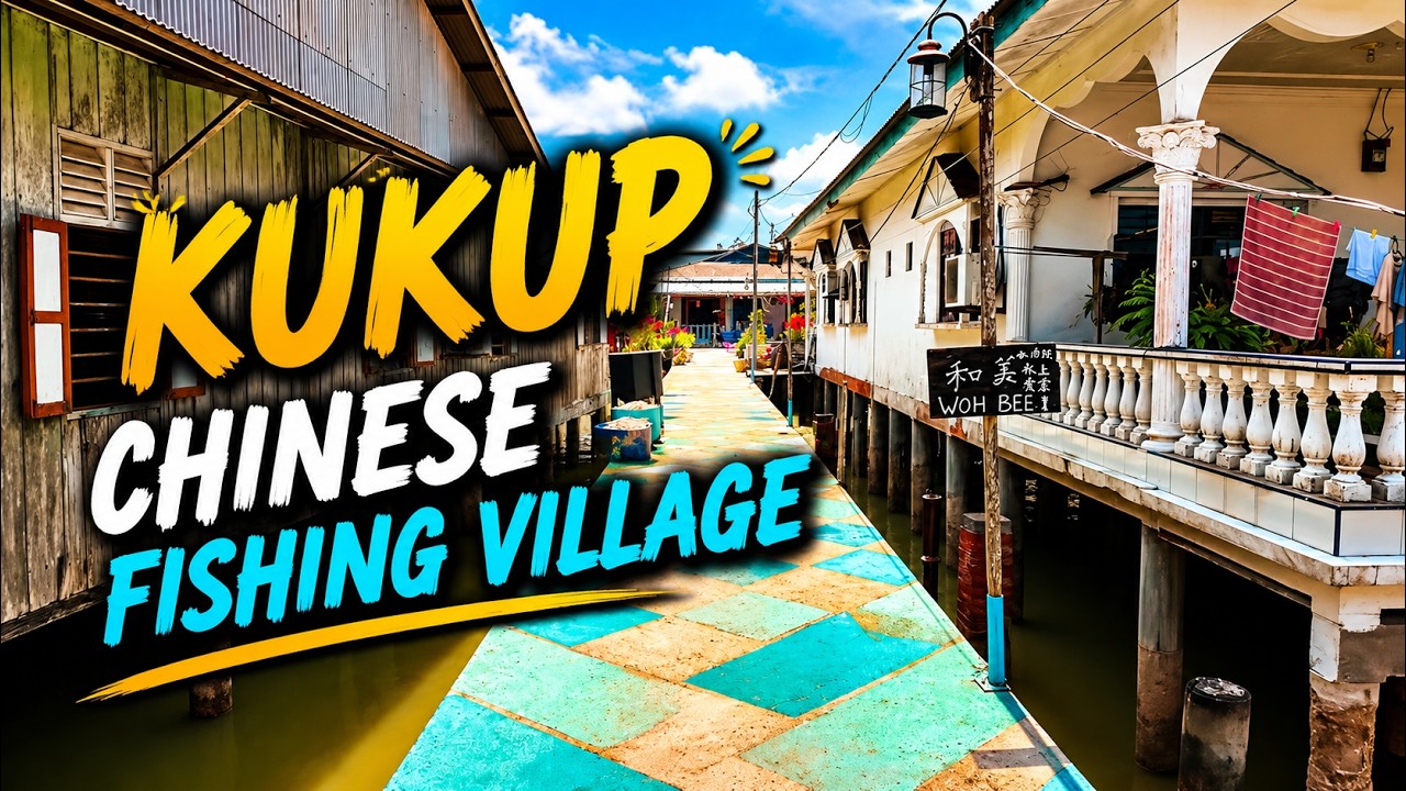 Hidden Gem of Malaysia | Exploring Kukup Chinese Fishing Village