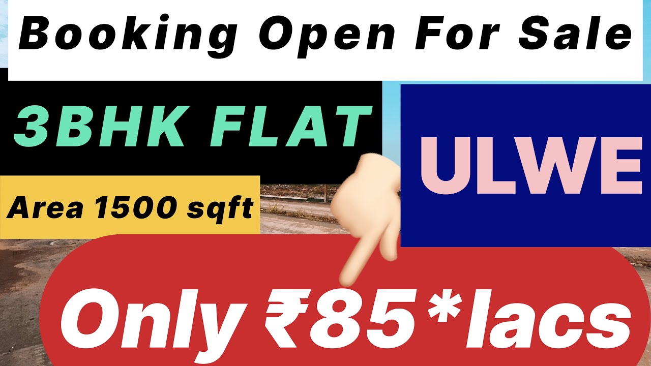 Booking open for sale 2bhk and 3bhk Apartment in Ulwe sector 26