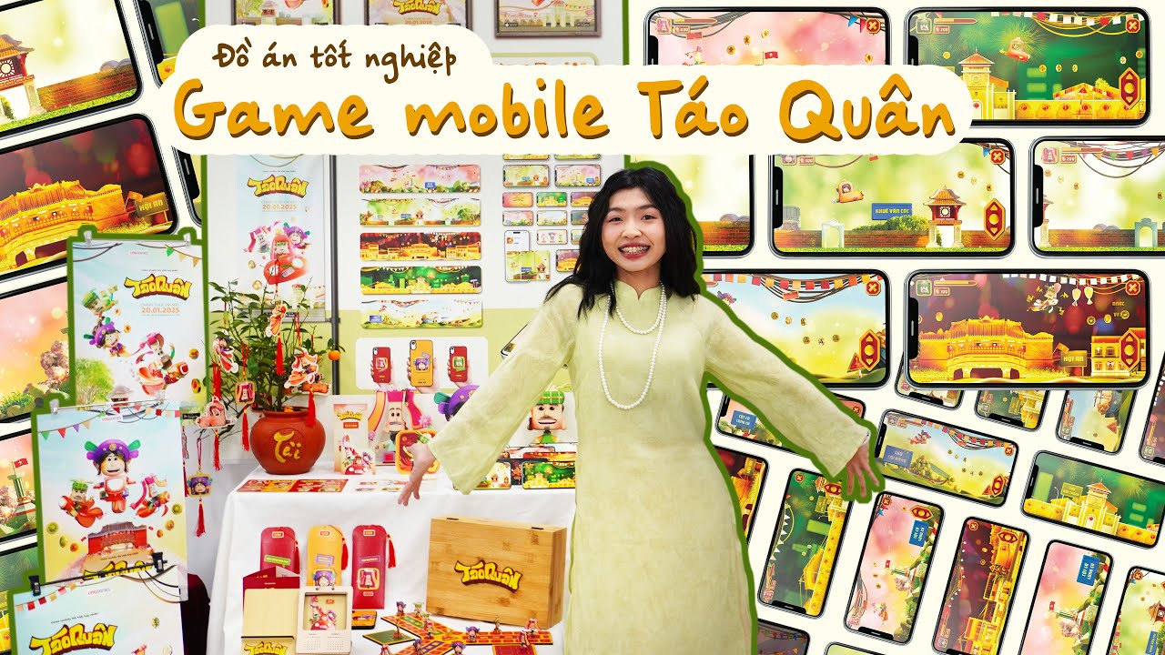ĐỒ ÁN TỐT NGHIỆP - Game mobile TÁO QUÂN - Đại học Kiến trúc Hà Nội ngành Thiết kế đồ hoạ