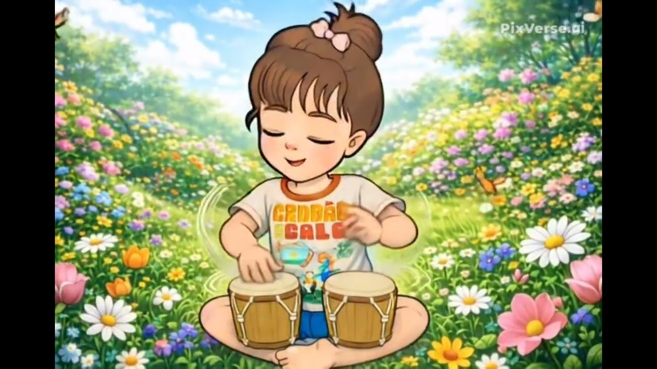 Vamos Tocar Tambor - música infantil - crianças 
