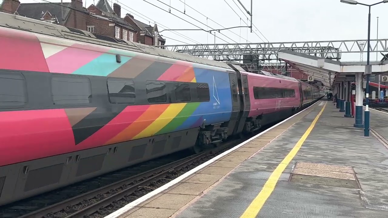 Trains at Crewe
