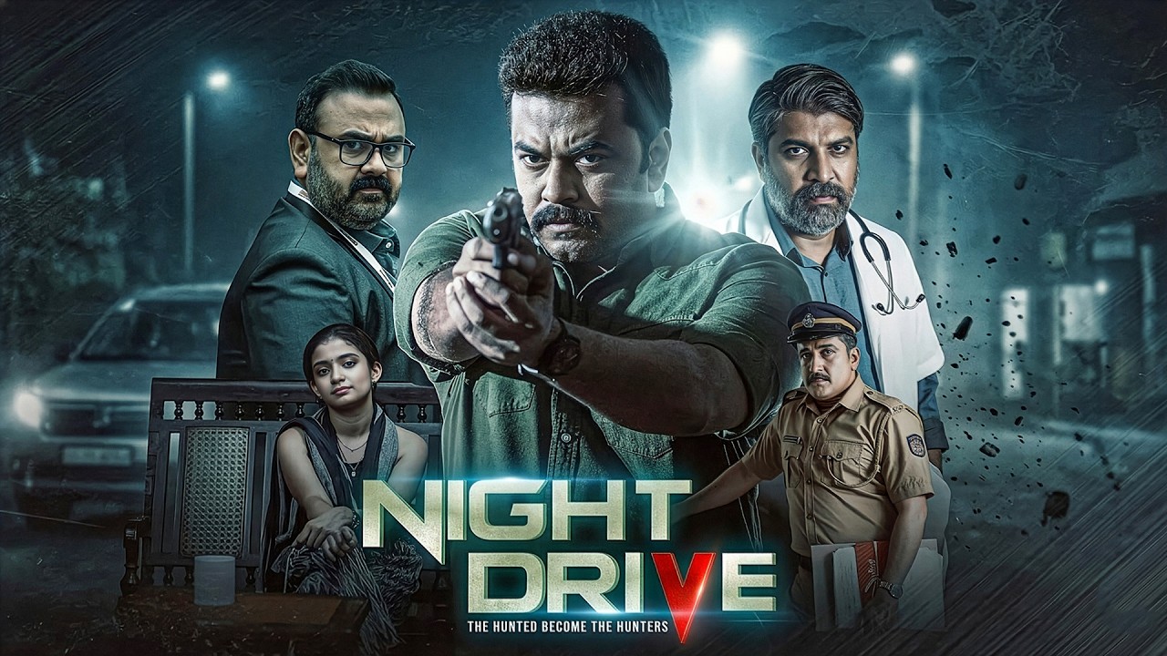 LATEST RELEASE - Night Drive (4K) Hindi Dubbed | Indrajith Sukumaran, Roshan Mathew, Anna Ben
