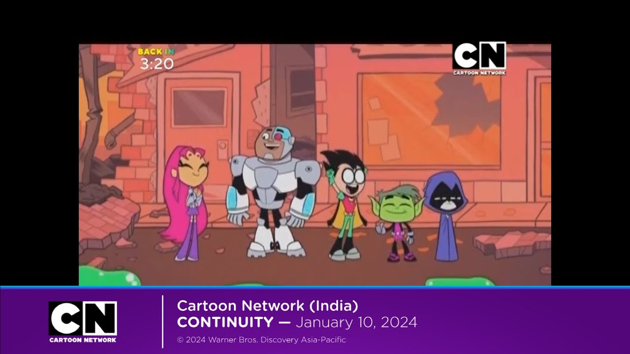 Cartoon Network (India) continuity | January 10, 2024