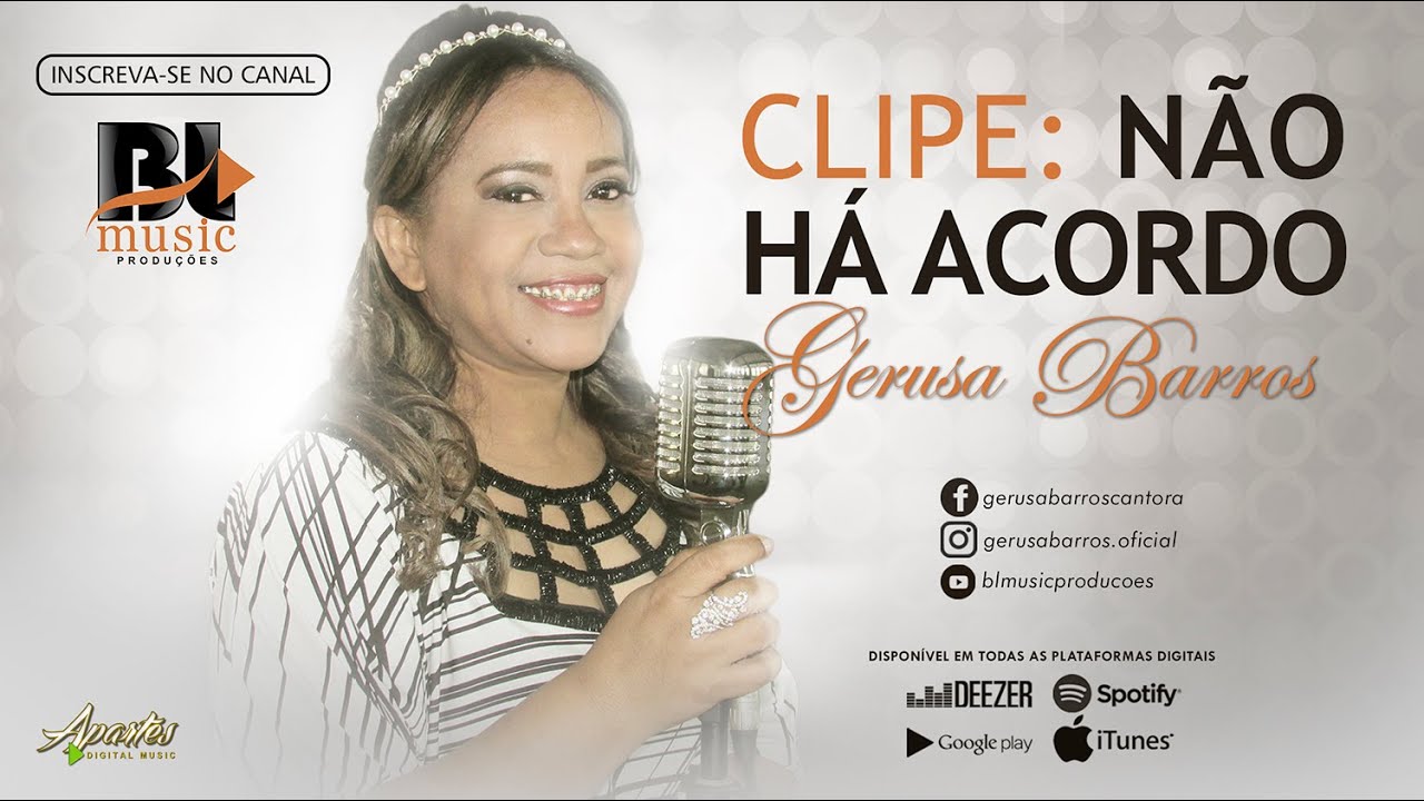 Gerusa Barros - Não Há Acordo (Clipe Oficial)
