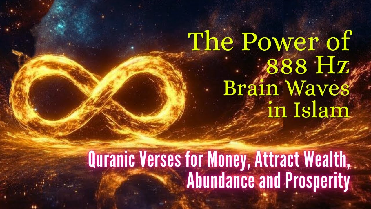 Power of 888Hz Brain Waves in Islam: Quranic Verses For Money, Attract Wealth, Abundance, Prosperity