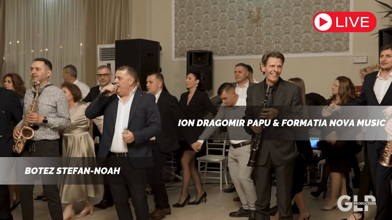 Ion Dragomir Papu & Formația Nova Music – Brâu Live | Botez Ștefan Noah