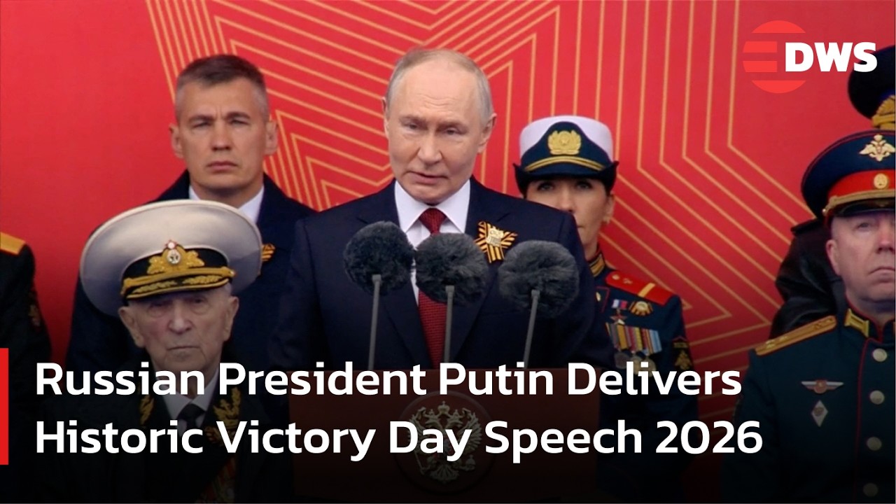FULL SPEECH 2026: Putin Delivers Strong Address At Victory Day Parade On Red Square In Moscow | AQ1F