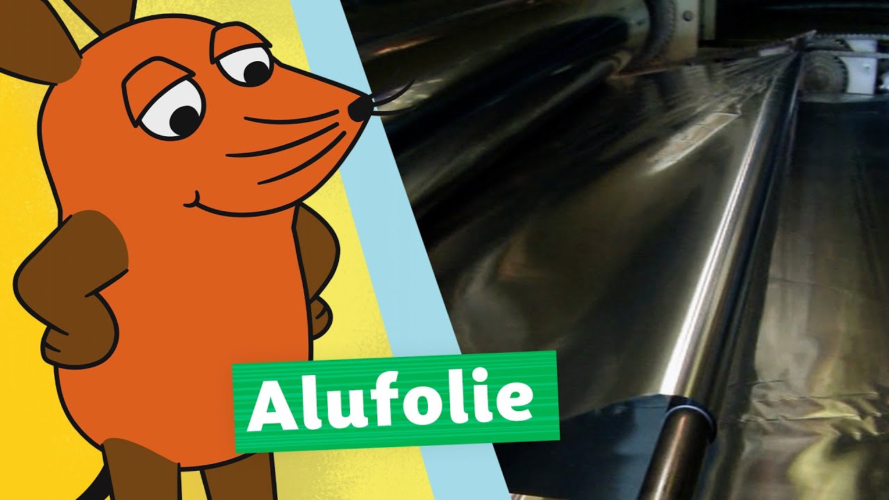 Warum hat Aluminiumfolie eine glatte und eine matte Seite? | Die Maus | WDR