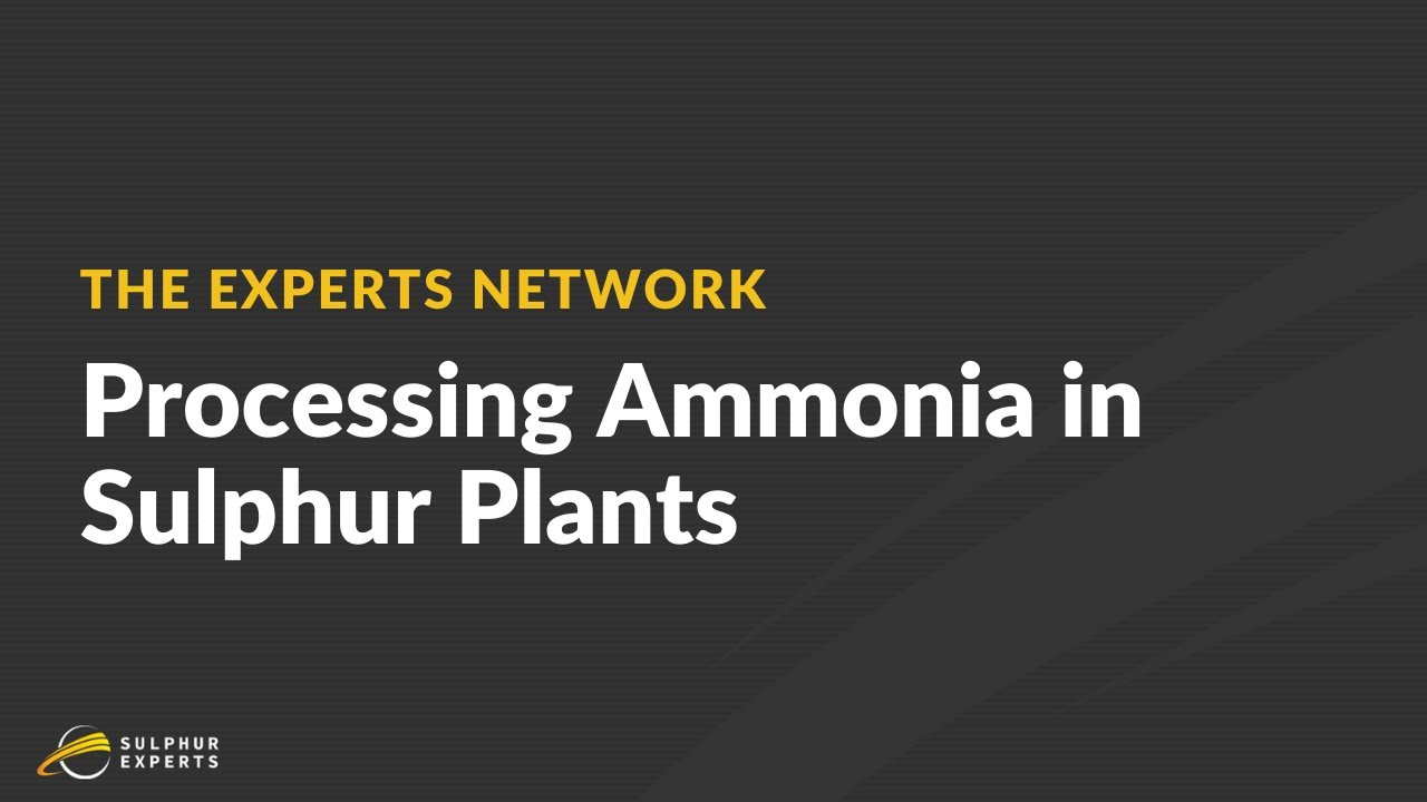 How to Process Ammonia in Sulfur Plants