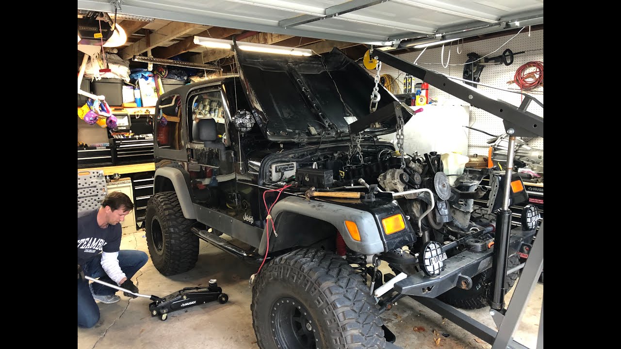 Jeep Wrangler TJ - 5.3L LS Swap - Part 4