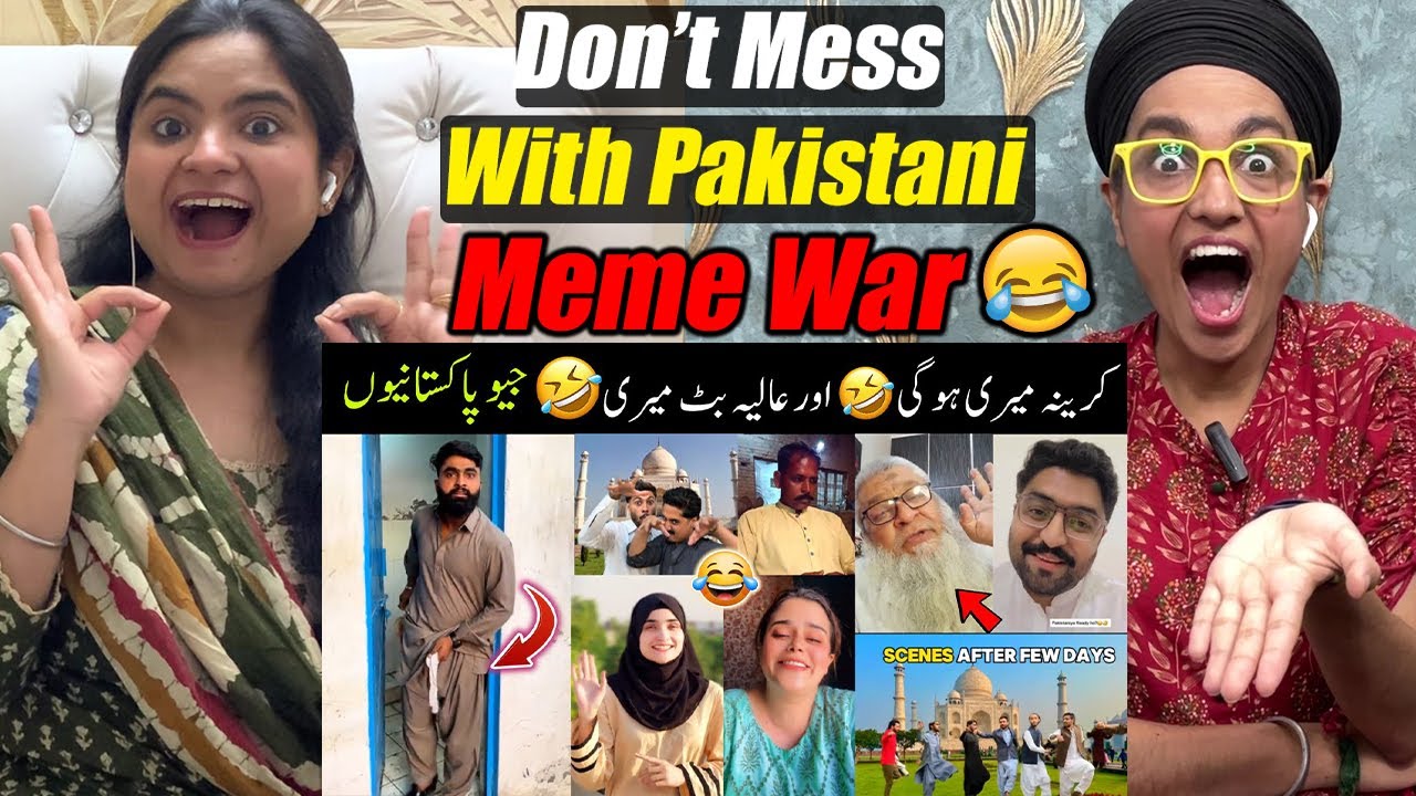 Indian Reaction on Funniest War Memes Pak Vs India Part 4