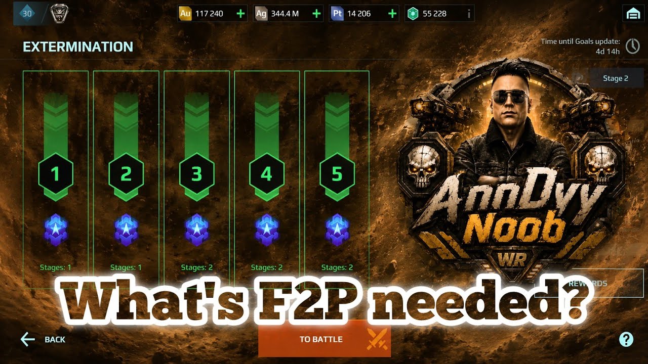 War Robot: Extermination guide for F2P.