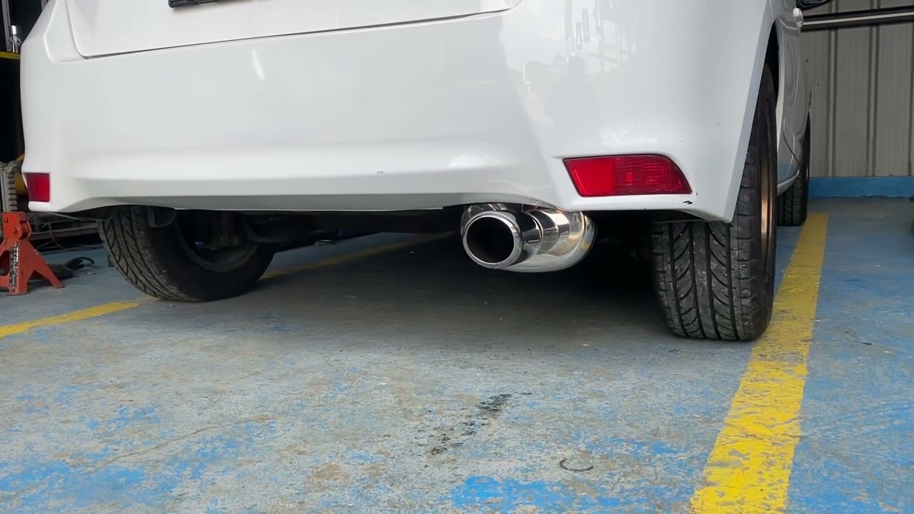 2016 Toyota Yaris 2NZ-FE CatBack Exhaust from Nitrofuze Garage ​⁠🫡@nitrofuzegaragetv