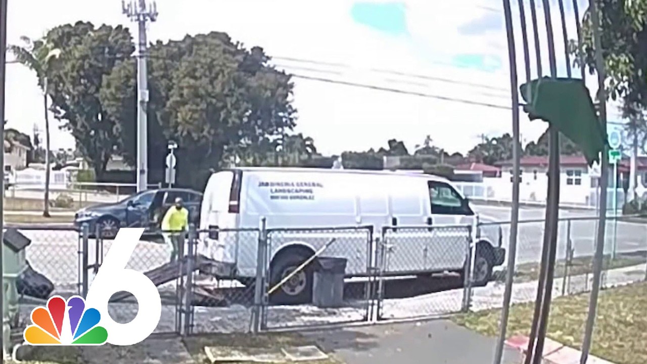 'Dumb crook' gets locked inside van after trying to steal from it