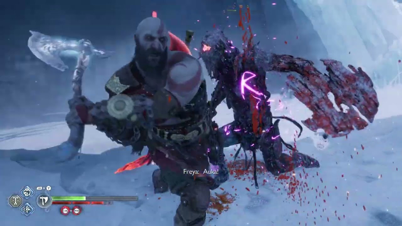 God of War Ragnarok draugr fight