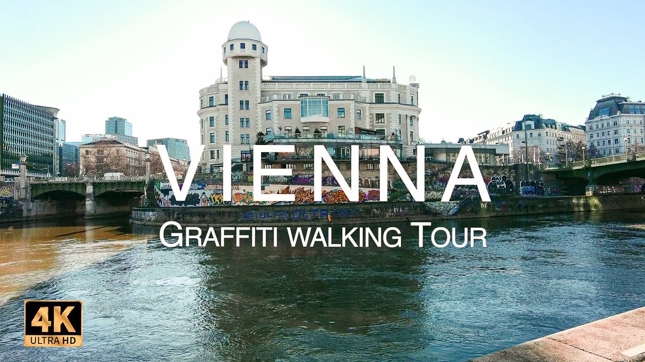 4K Vienna Graffiti Walking Tour  - Part 1