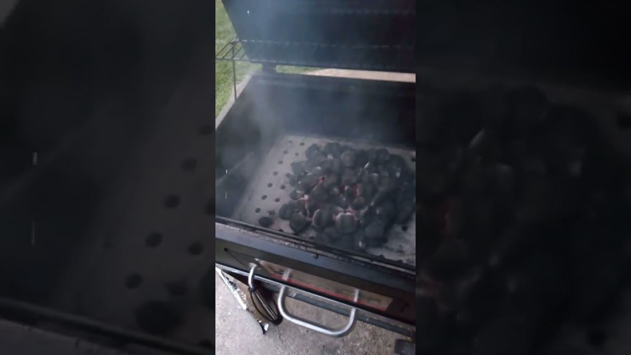 When you got that grill SMOKING QUEEN BAR B QUE🤤