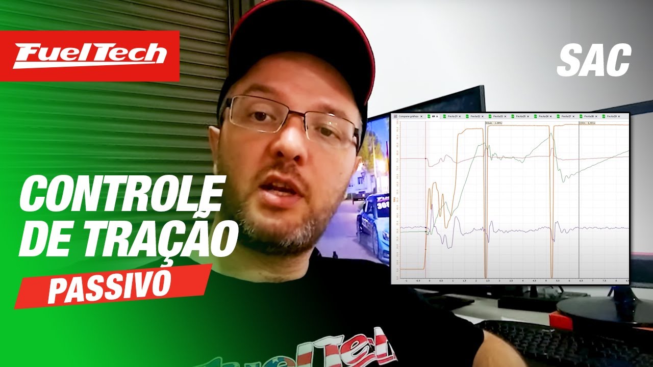 CONTROLE DE TRAÇÃO PASSIVO NO RACHA! BAIXOU TEMPO?