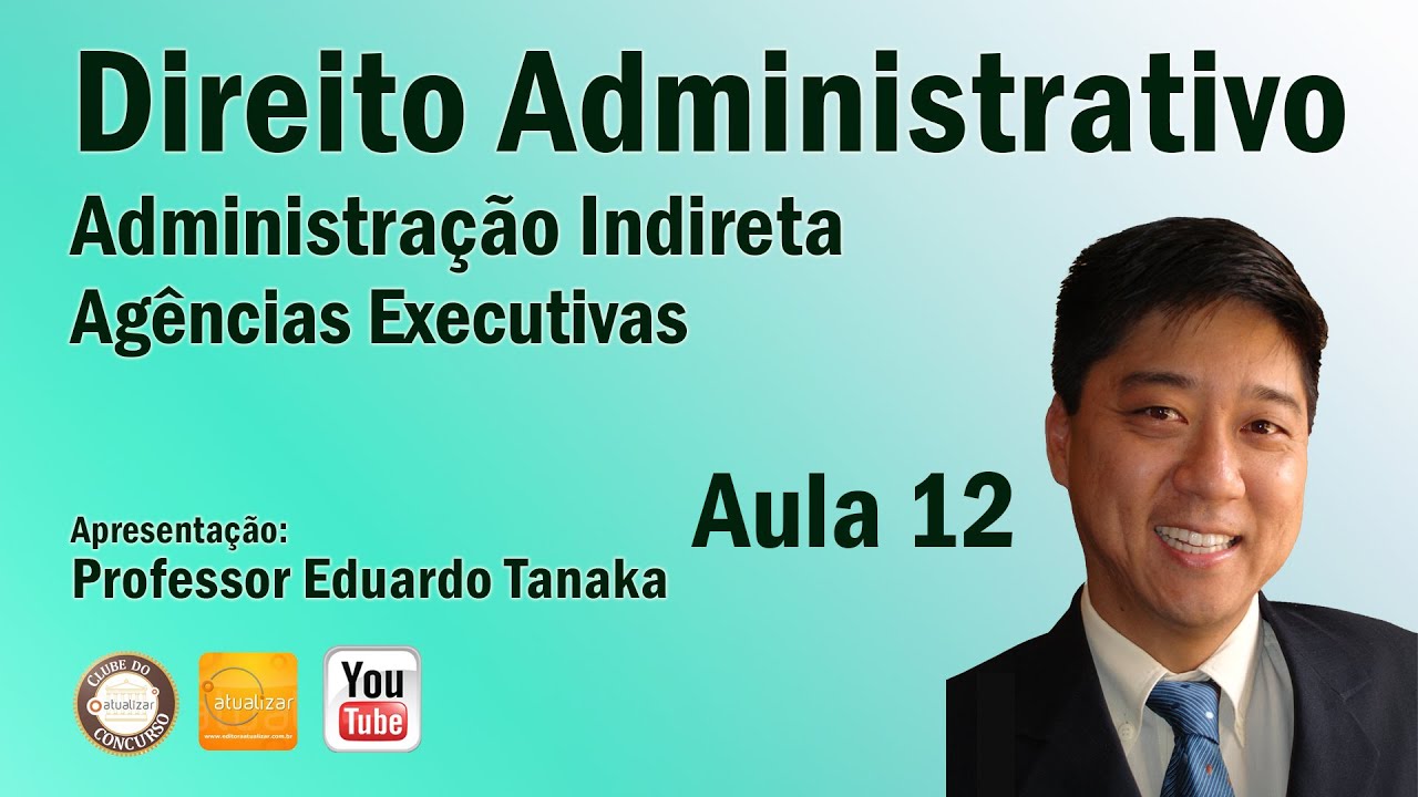 Direito Administrativo -Administração Indireta - Agências Executivas  - Aula 12 - Prof Edu Tanaka