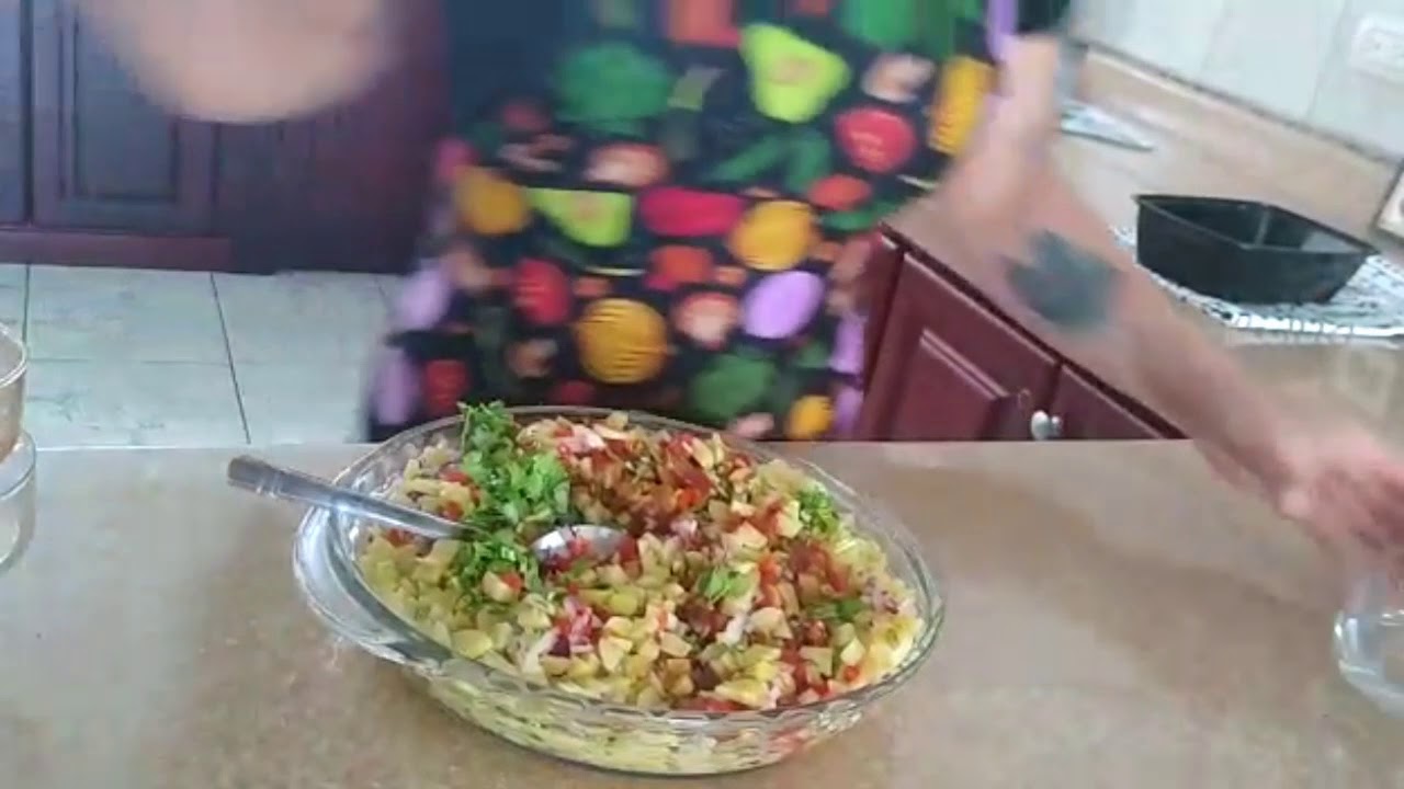 Ceviche de banano o platano.