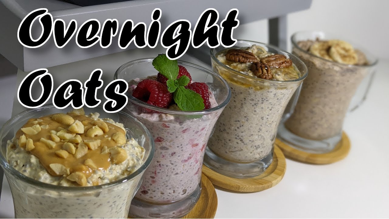 Overnight oats - Ovsena kaša preko noći - čija i zobeni pudding - by Tips and Tricks