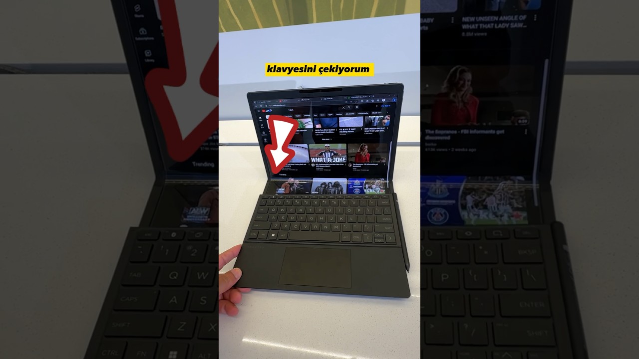 Katlanabilir bilgisayar! 😱