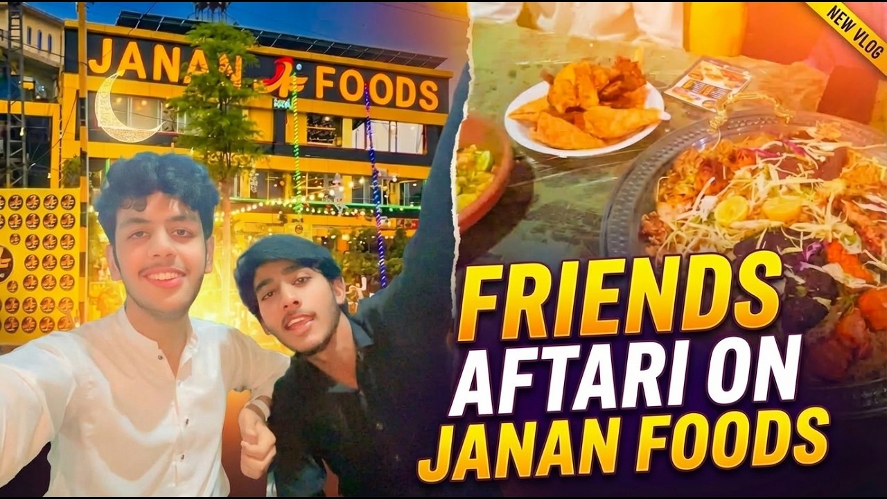 1️⃣ Friends Ke Sath Iftari Plan Bana… Lekin Aakhir Me Restaurant vlo NY pkr liye 😱 | Full Vlog 