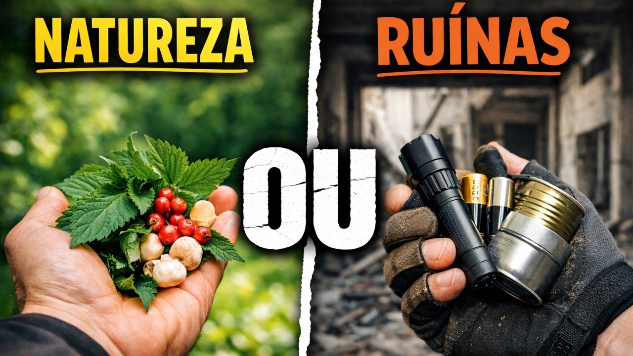 Forrageamento vs Scavenging: Diferenças Reais Que Todo Sobrevivencialista Precisa Saber