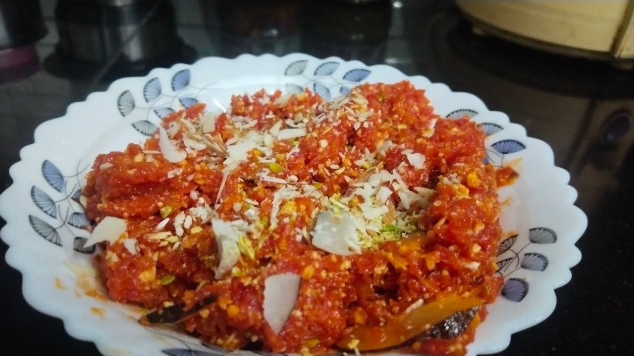 Gajar ka halwa recipe 