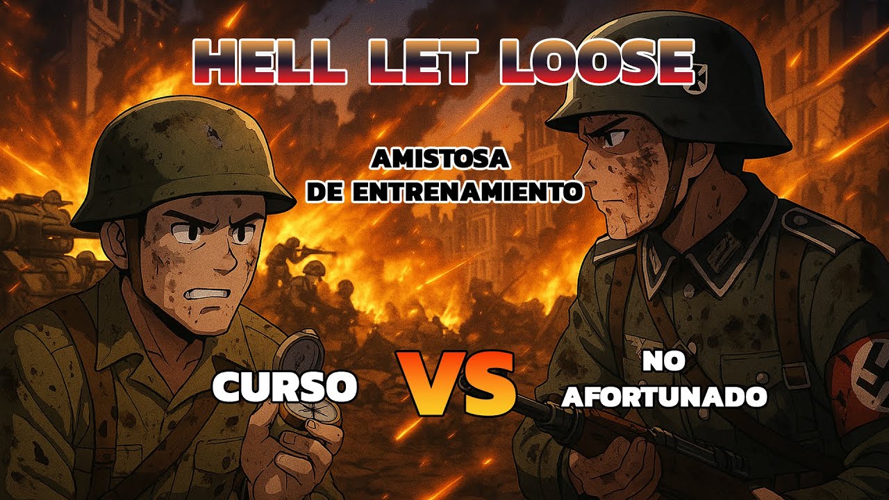 Hell Let Loose Partida de entrenamiento CAMA VS NO AFORTUNADO 12 de Noviembre