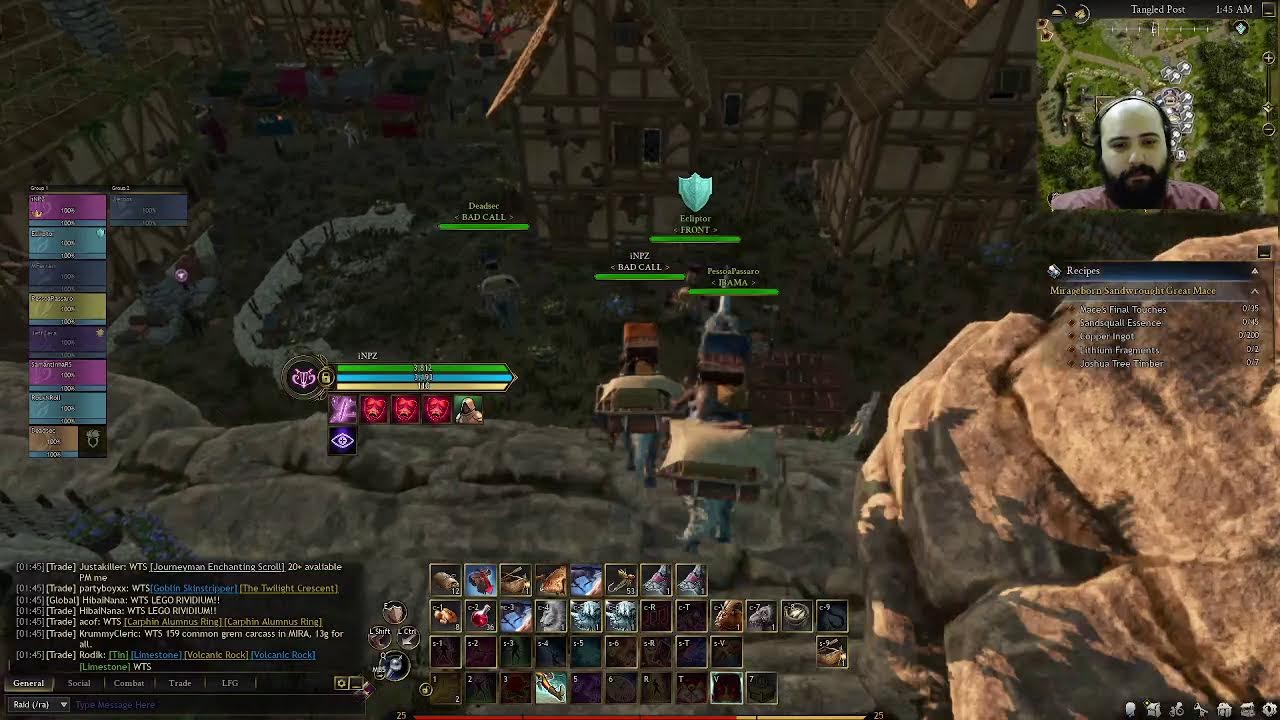 LVL 25 BARDO ENTUSIASTA DE PVP !  SV: SHOL!! 🔥 Ashes of Creation 🔥 !multi !quest !discord !mode